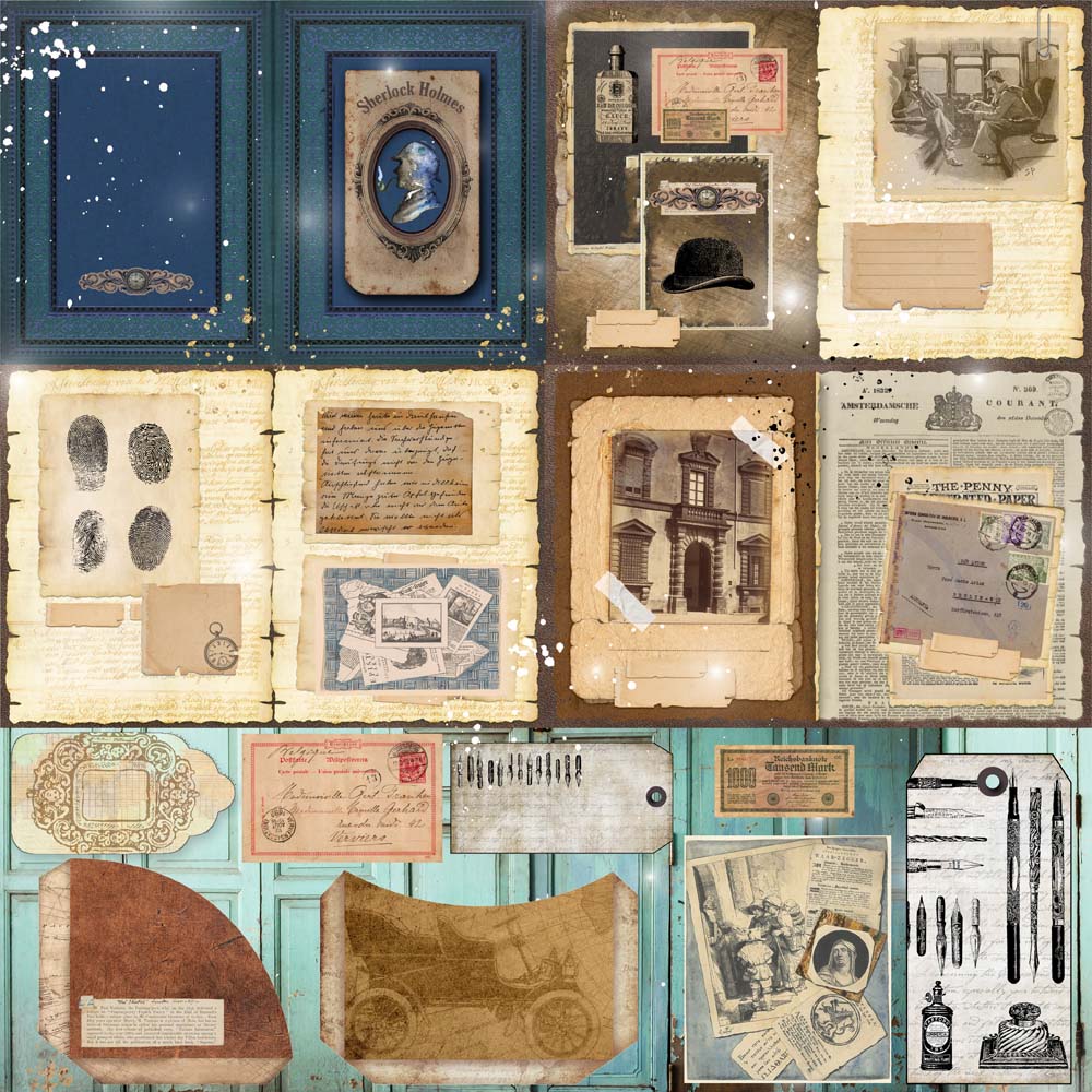 MP-61578  Get A Clue Fascinating 12x12