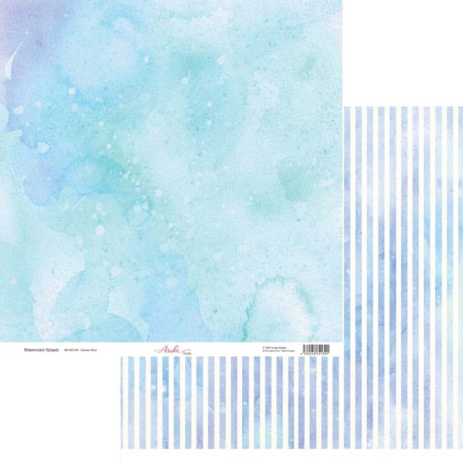 ��50%OFF SALE��MP-60166 12X12 Watercolor Splash Collection Paper Pack