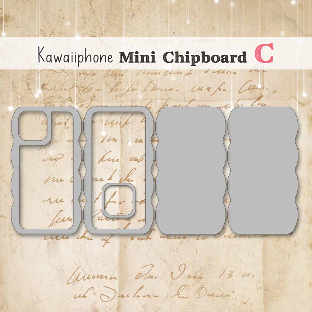 MP-61778  Kawaiiphone Mini Chipboard Type C
