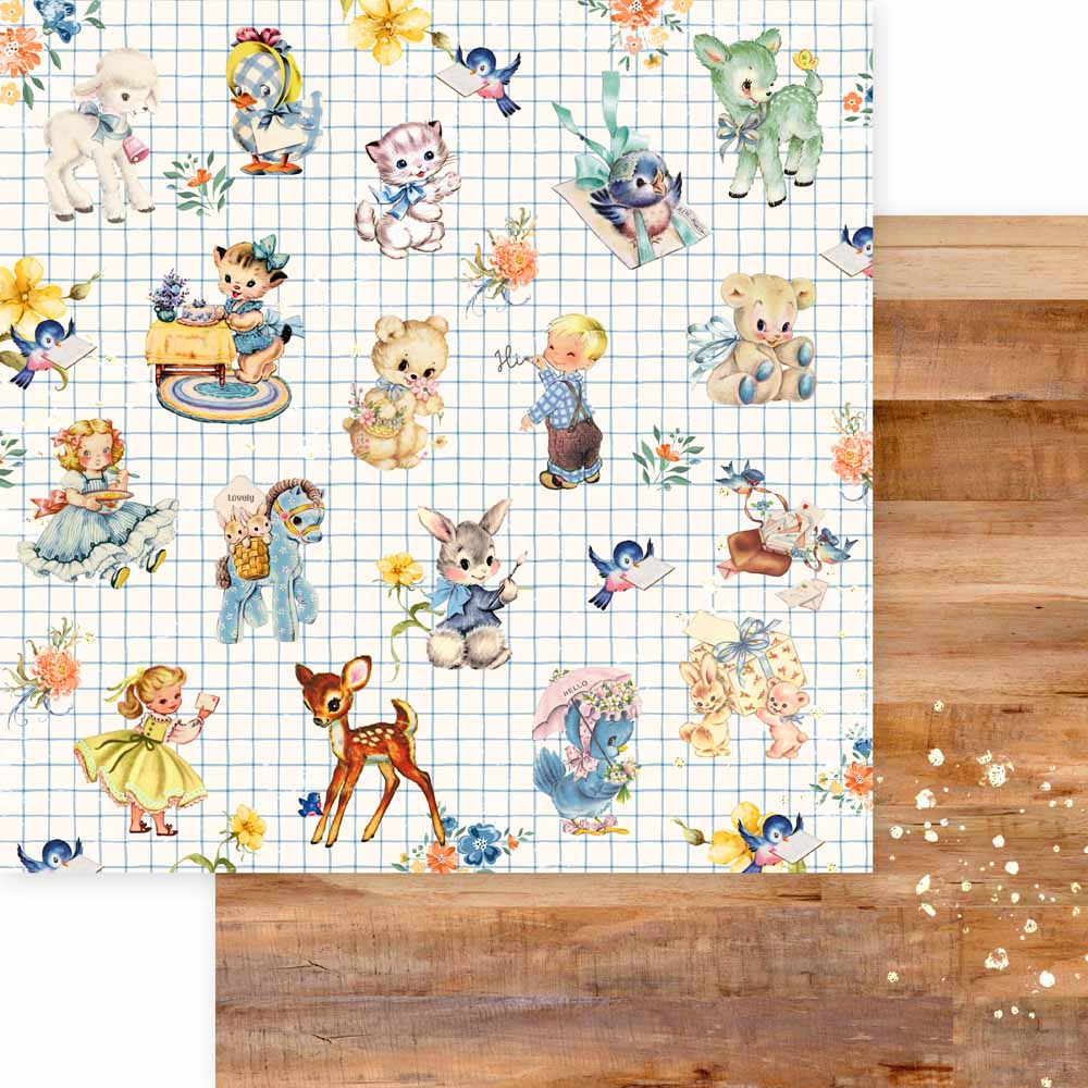 �ڥХå��ʥ�С���MP-61789 Kawaii Paper Goods My Deer Friend II 2025 Vol.3