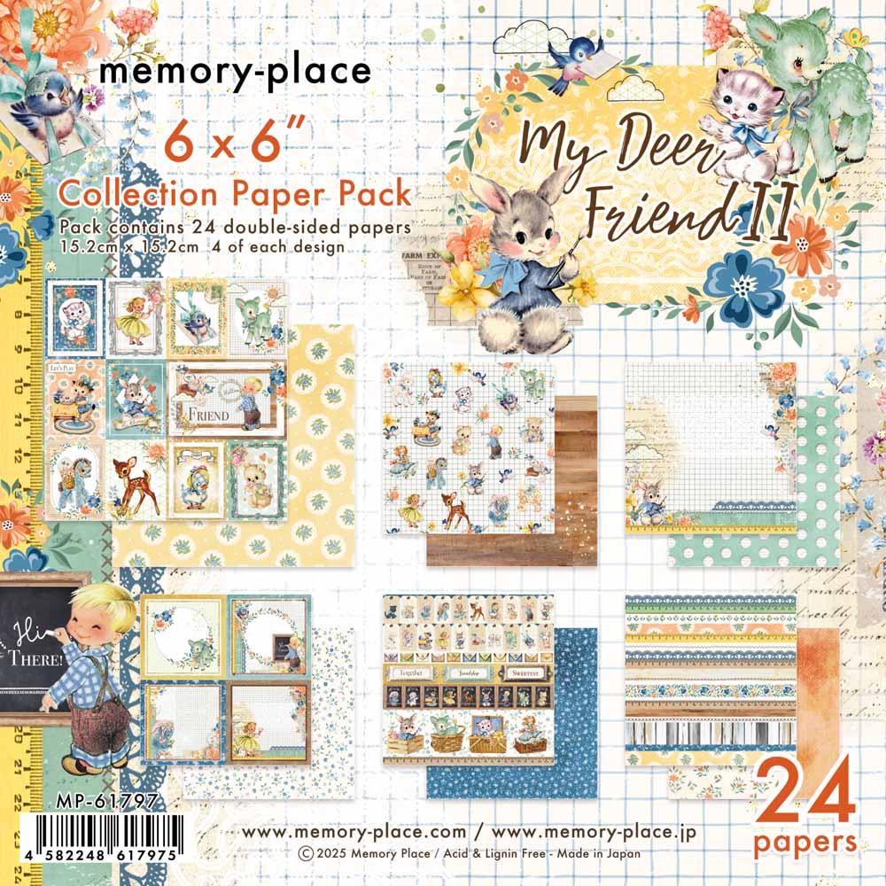 �ڥХå��ʥ�С���MP-61789 Kawaii Paper Goods My Deer Friend II 2025 Vol.3