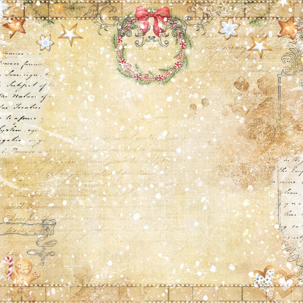 MP-61281 Dear Santa 12x12 Jolly