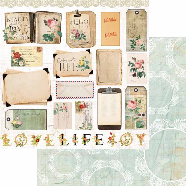 MP-60376 Floral Tapestry 6x6 Collection Pack