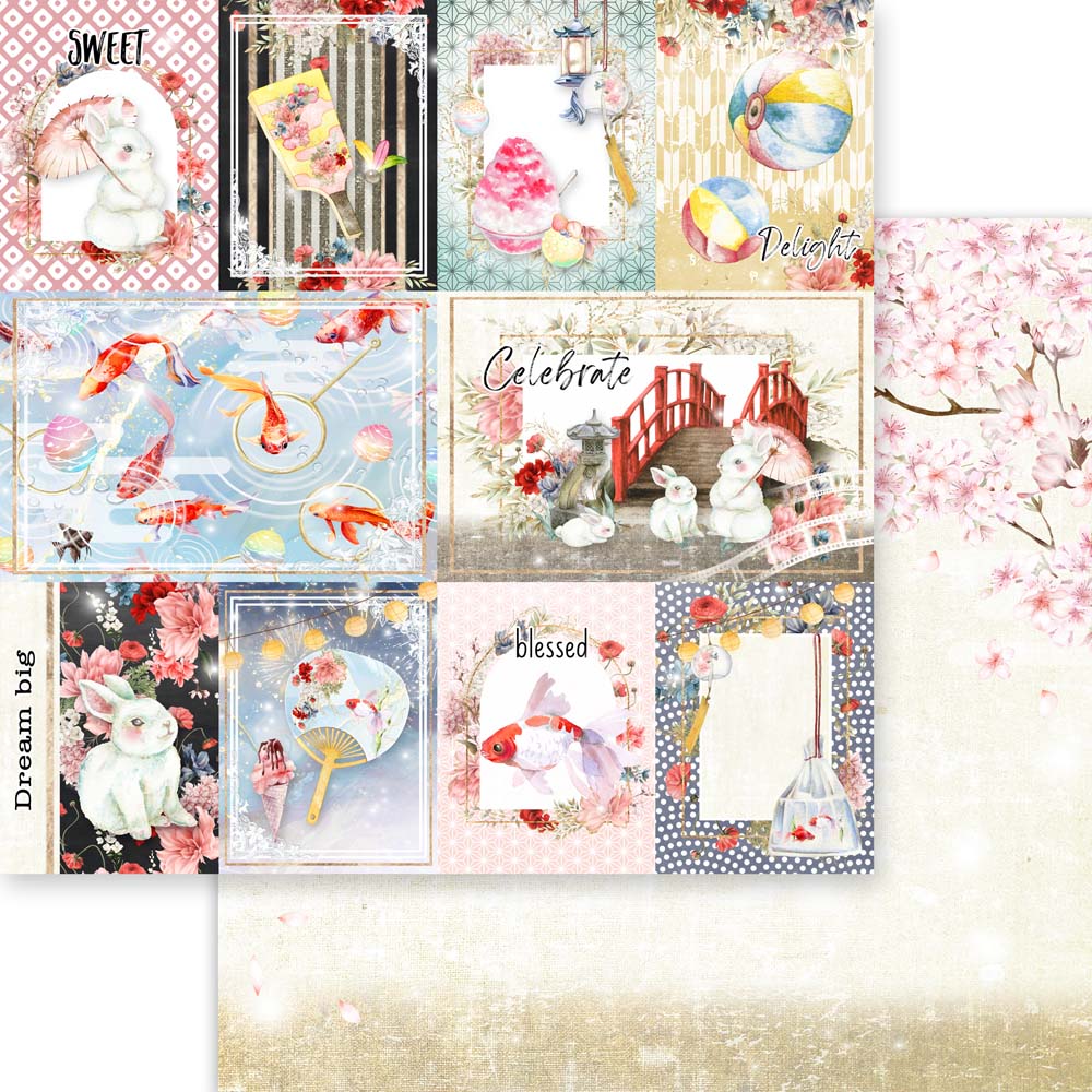 MP-61232 Moon Bunny Celebration 12x12 Celebrate