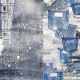 MP-61587  Industrial Chic Faded Blues 12x12