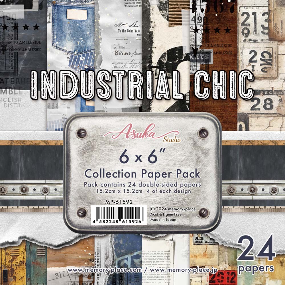 MP-61592 Industrial Chic 6x6 Collection Pack