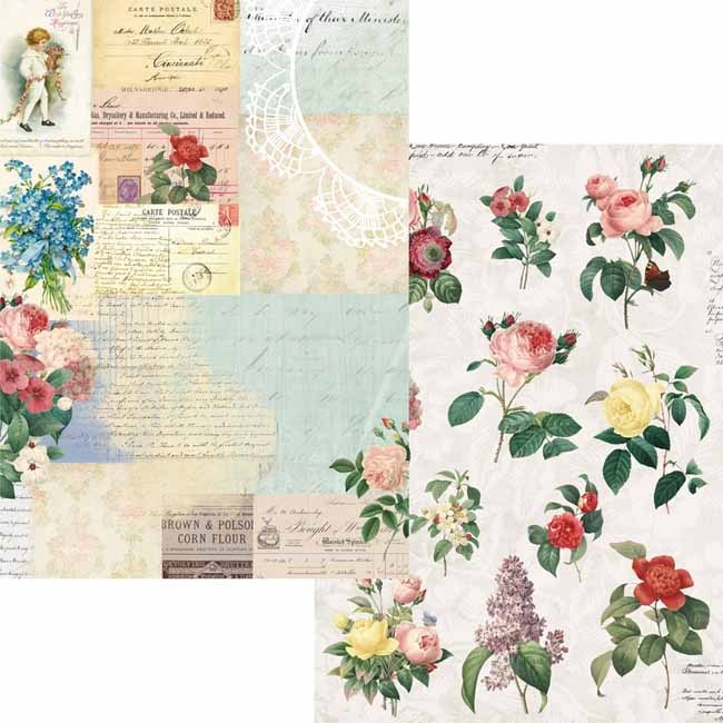 MP-60383 Floral Tapestry A4 Collection Pack