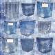 MP-60519 Shades of denim 12x12 Pockets