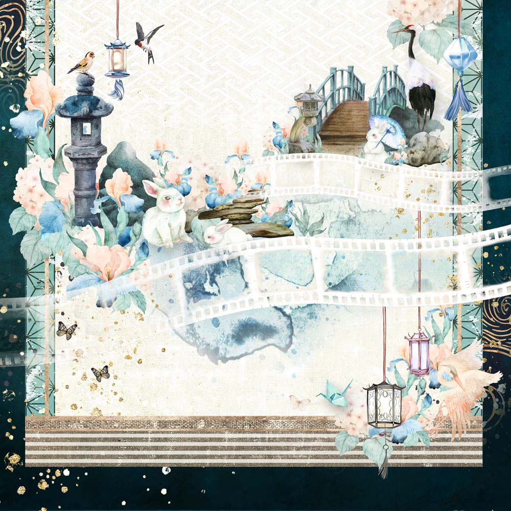 MP-61238 Moon Bunny Dream 12x12 Dream