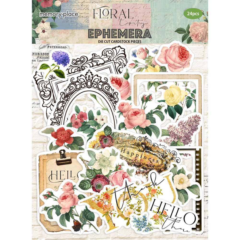 MP-60384 Floral Tapestry Die Cut