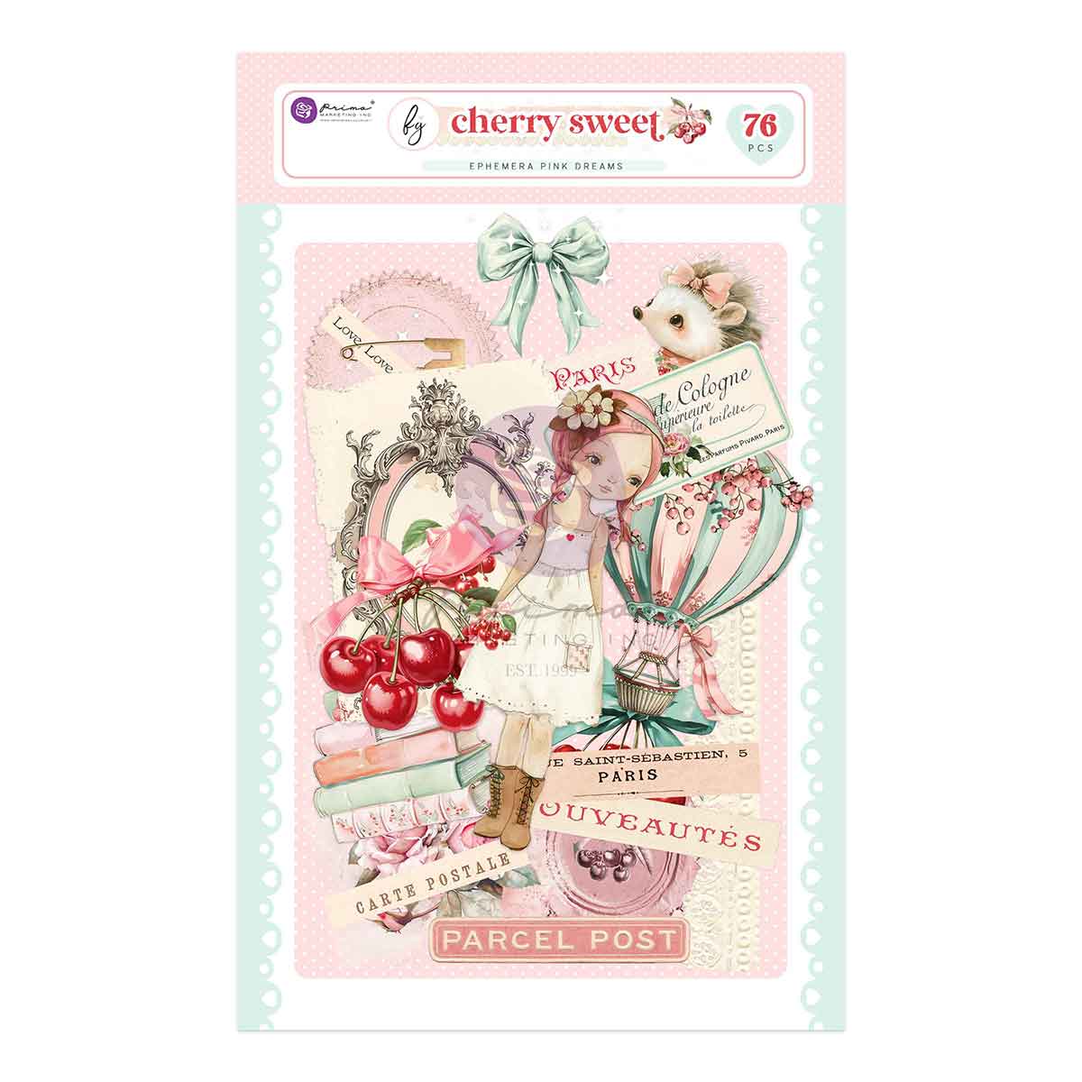 30%OFF̲ʡPR-981952 Cherry Sweet Collection Ephemera - Pink Dreams