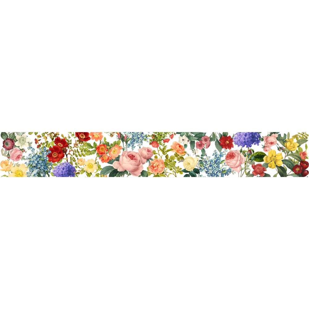 MP-60386 Floral Tapestry Washi Tape 25mm