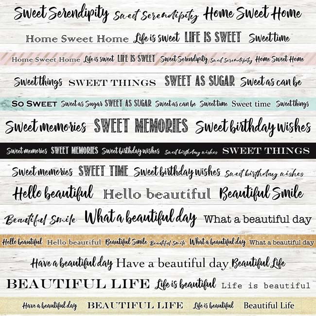 MP-60526 Words 12x12 4