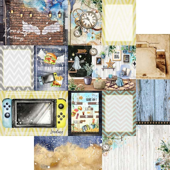 ��USA���͡�MP-60559 Asuka Studio Play 12x12 4x6 Collection Pack