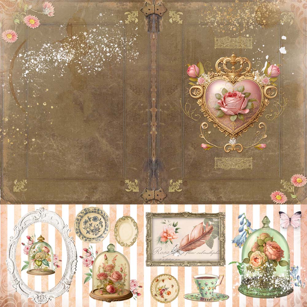 MP-61298 Cherished Elegance 12x12 Timeless