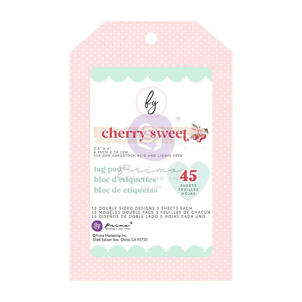 30%OFF̲ʡPR-981990 Cherry Sweet Collection Tag Pad