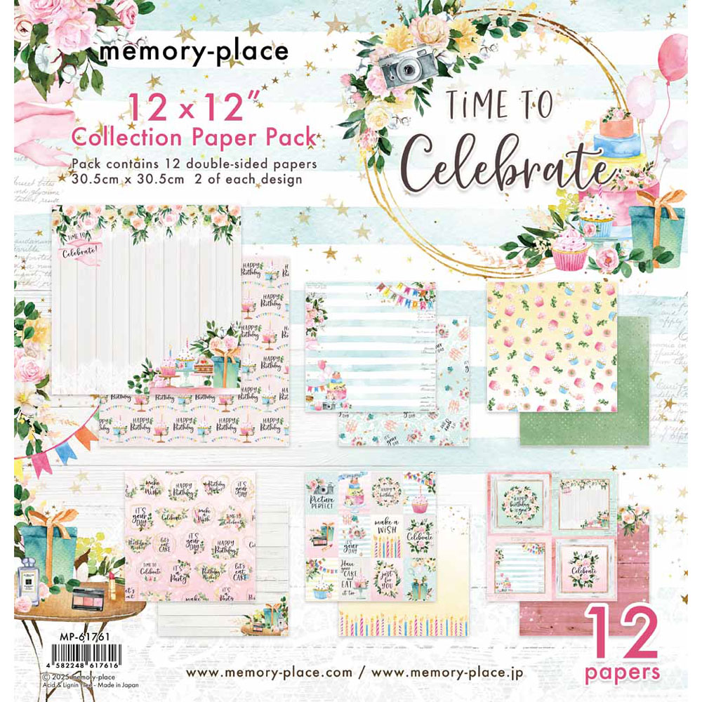 MP-61761 Time to Celebrate 12x12 Collection Pack