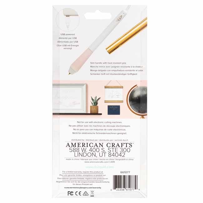 WRMK-661077 Foil Quill - Freestyle Pen - Fine Tip