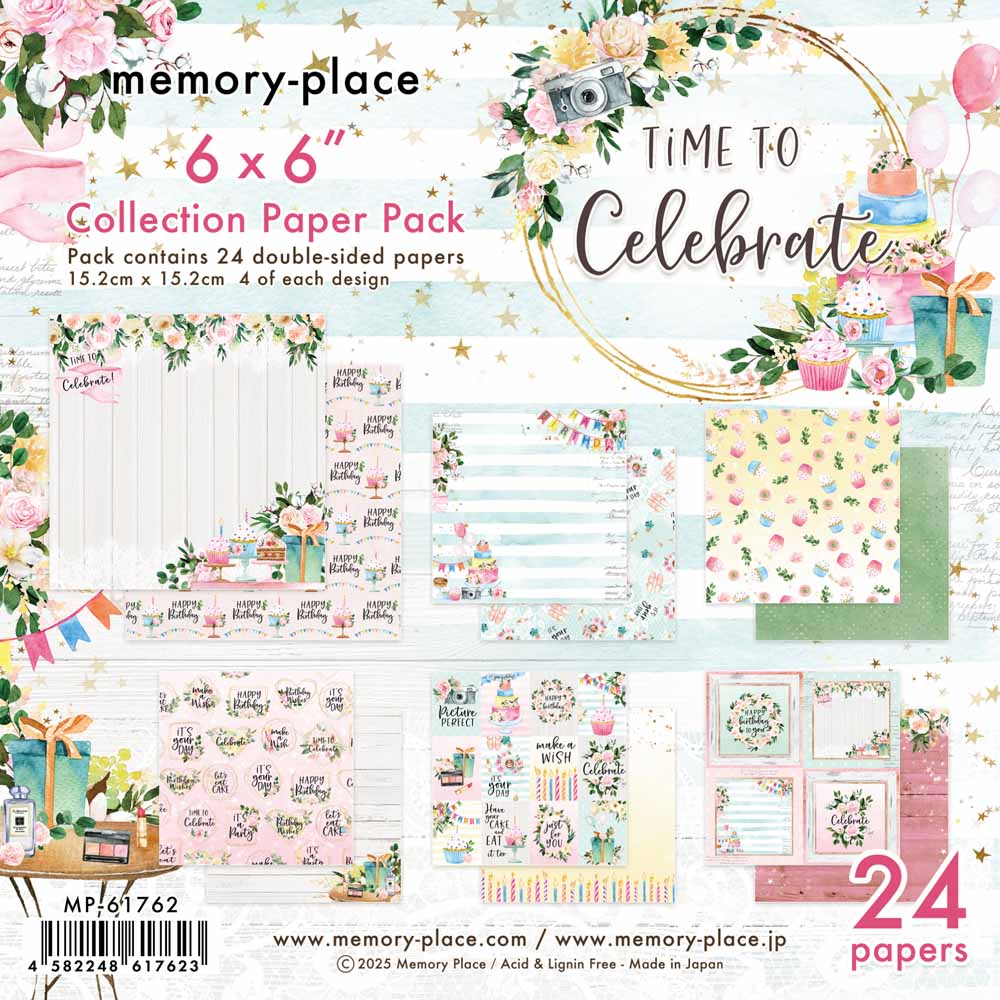 MP-61762 Time to Celebrate 6x6 Collection Pack