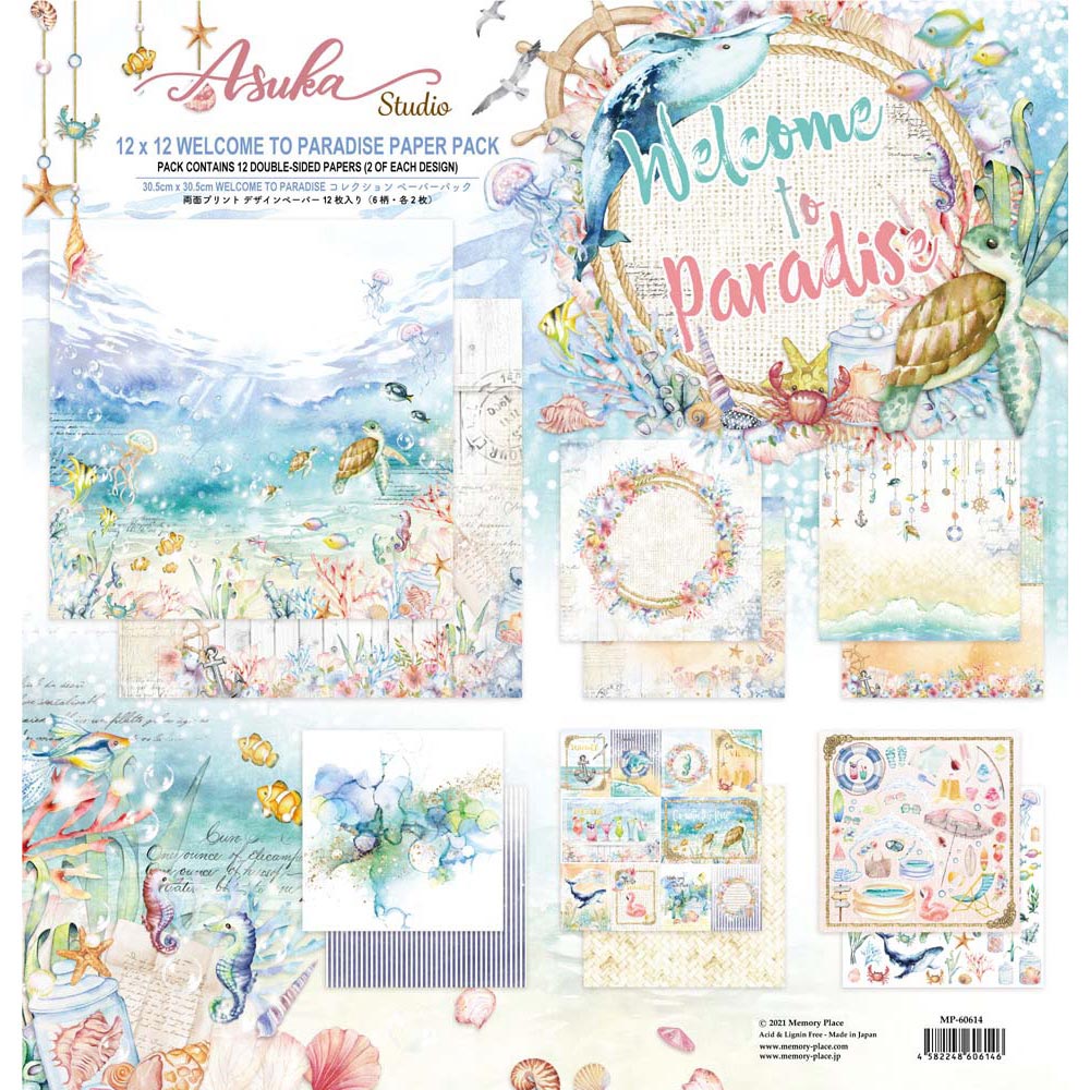 USA͡MP-60614  Welcome to Paradise 12x12 Collection Pack
