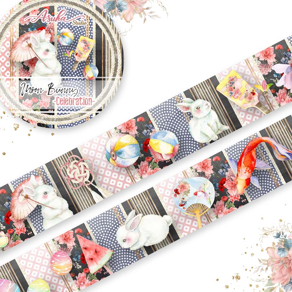 40%off-FlashSaleMP-61248 Moon Bunny Washi Tape 1