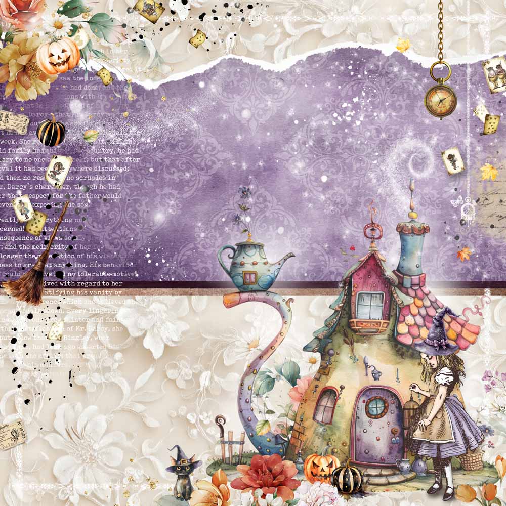 MP-61749 Halloween in Wonderland 12x12 Halloween In Wonderland