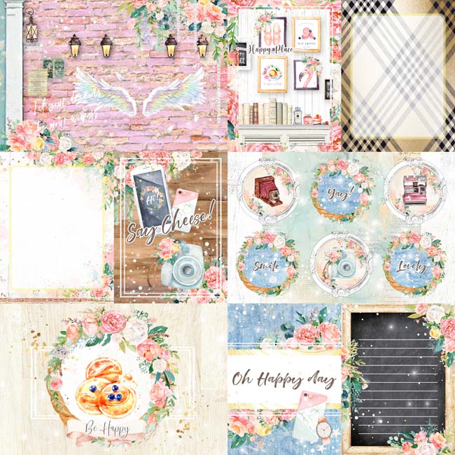 MP-60565 Asuka Studio Happy Place 12x12 4x6 1