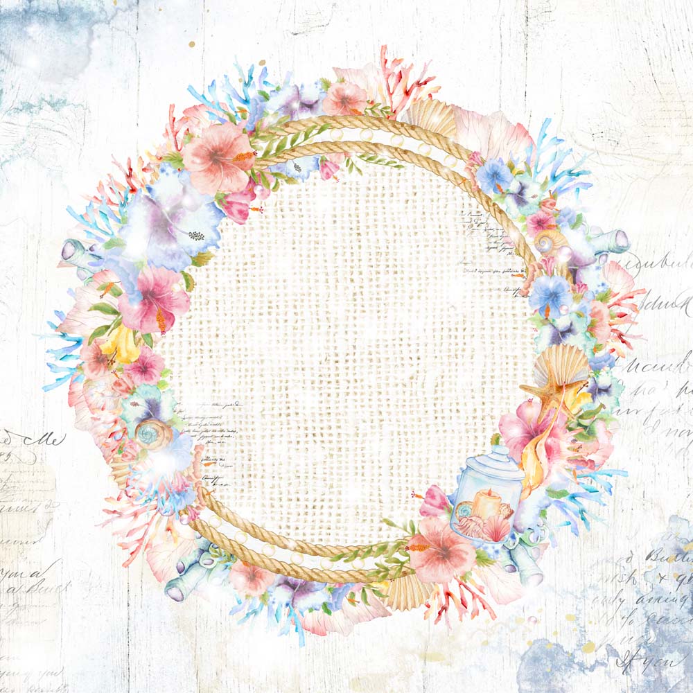 MP-60616  Welcome to Paradise 12x12 Sea Vibes