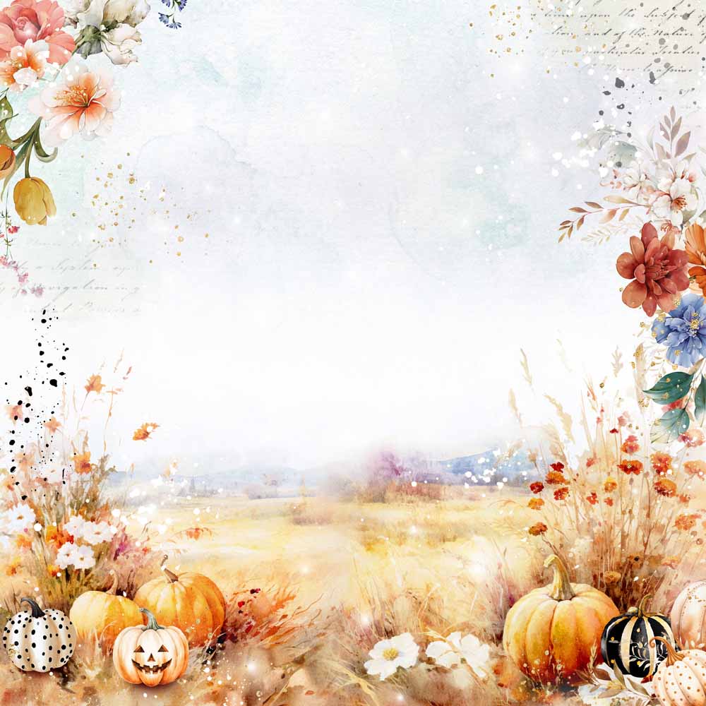 MP-61750 Halloween in Wonderland 12x12 Pumpkins