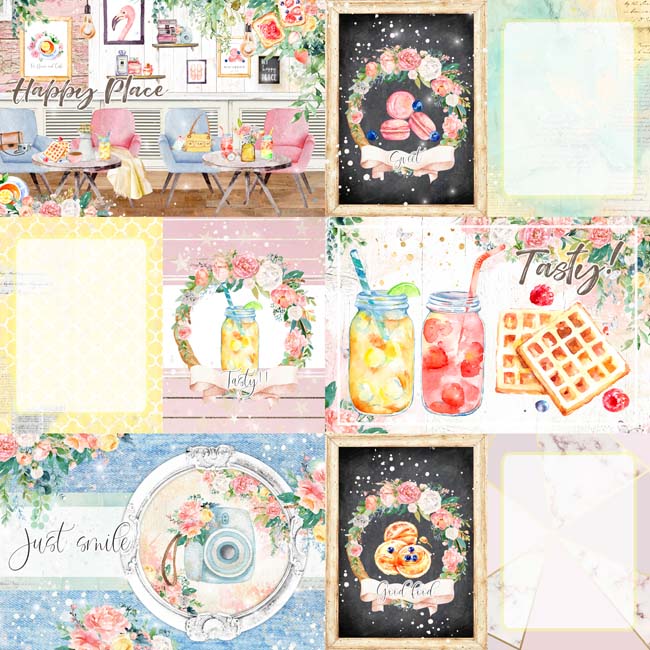 MP-60566 Asuka Studio Happy Place 12x12 4x6 2