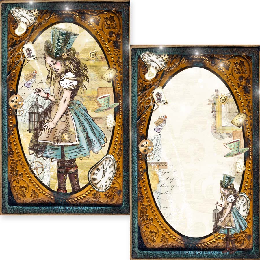 MP-60971 Wonderland Journal Card