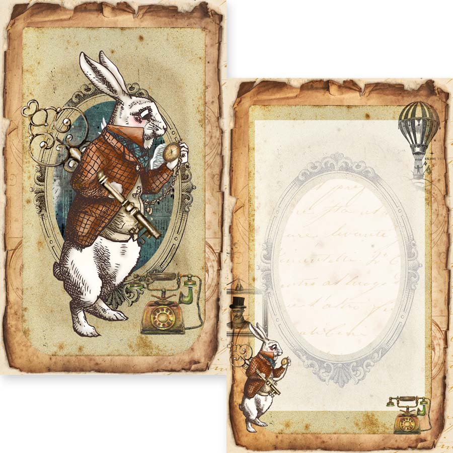 MP-60971 Wonderland Journal Card