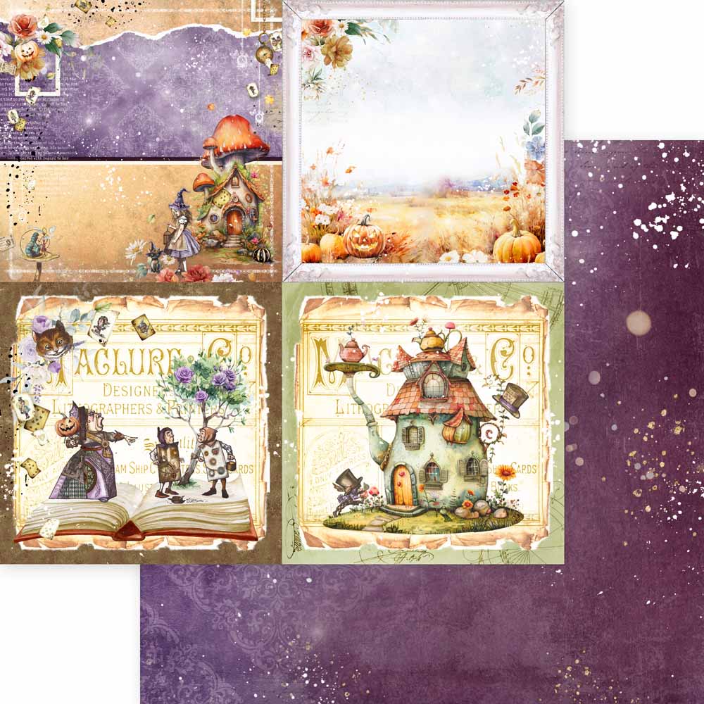MP-61751 Halloween in Wonderland 12x12 Lost In Magic