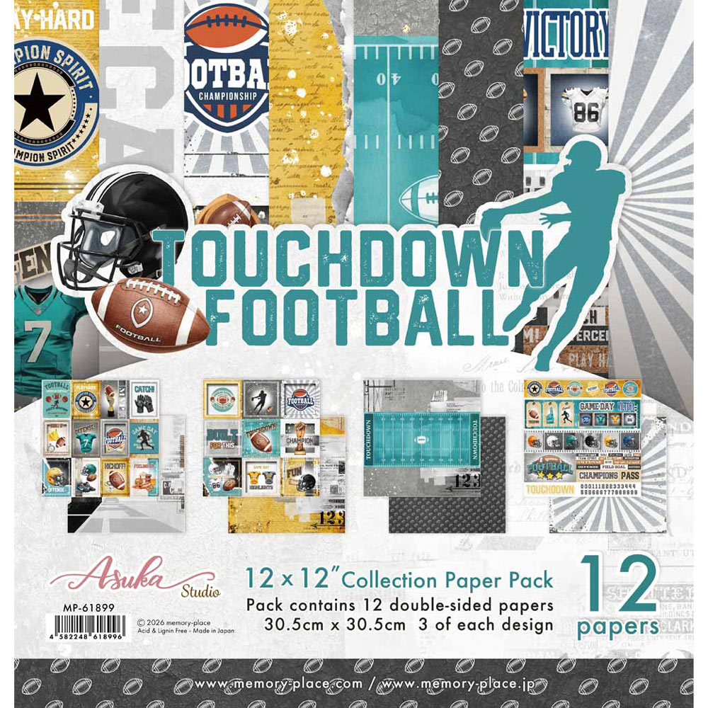 MP-61899 Touchdown Football 12x12 Collection Pack