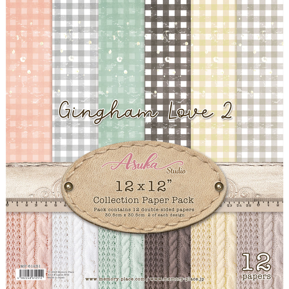MP-61251 Gingham Love 2 12x12 Collection Pack