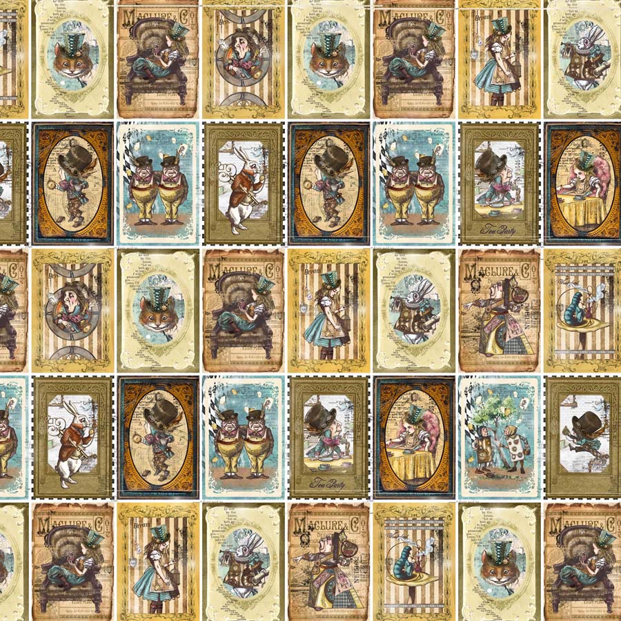 MP-60974 Wonderland Collage Origami Paper