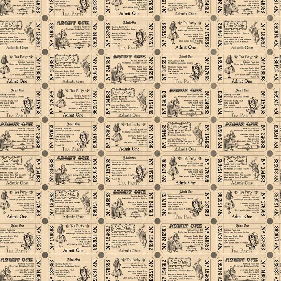 MP-60974 Wonderland Collage Origami Paper