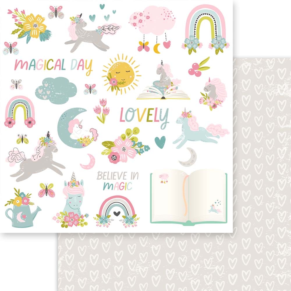 MP-61308 Magical Wonders 12x12 Be a Unicorn