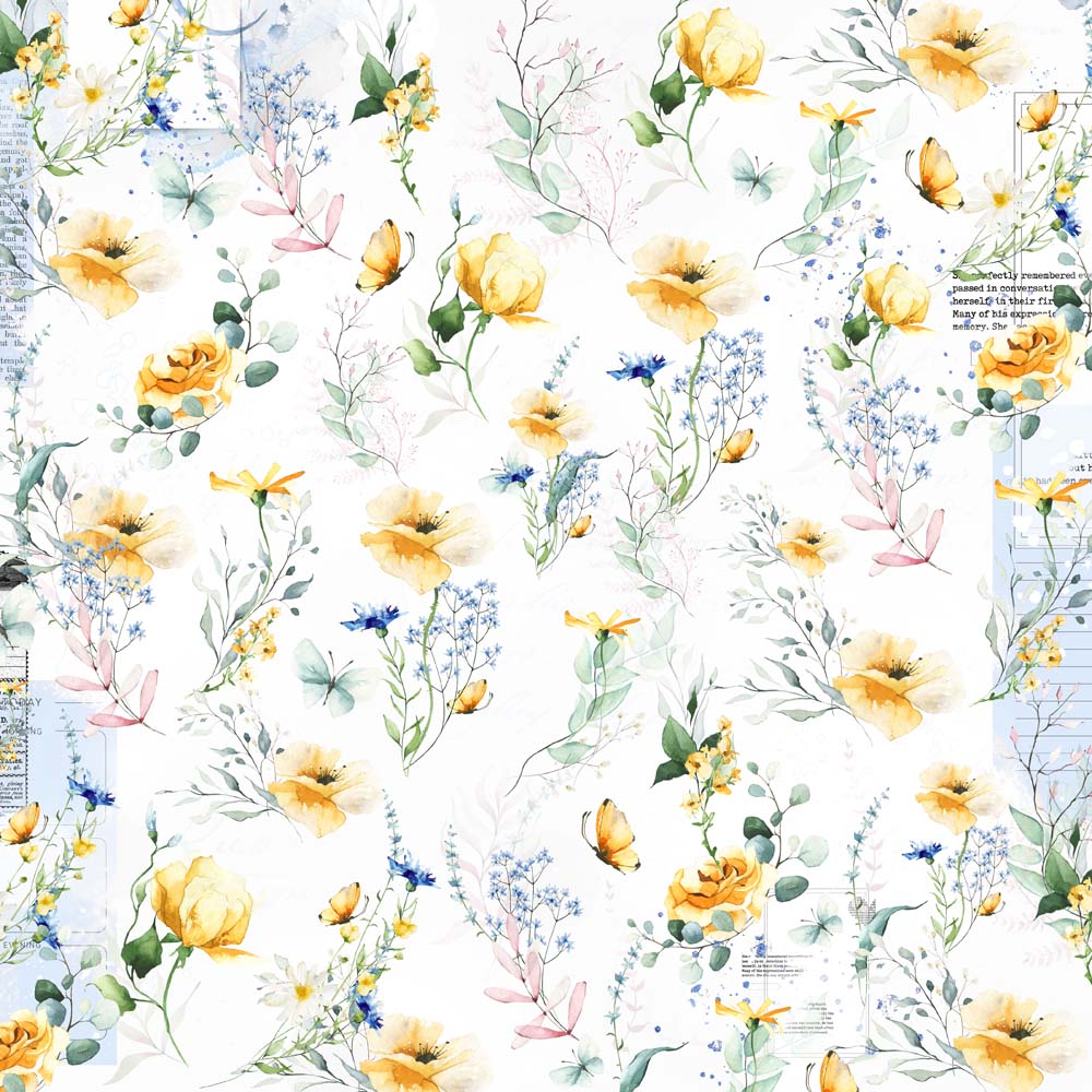 MP-61388 Floral Whispers 12x12 FlowerFest