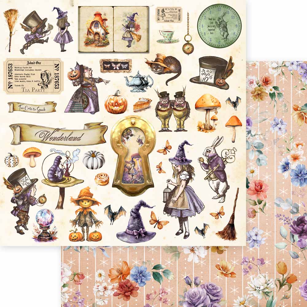 MP-61754 Halloween in Wonderland 12x12 Trick or Treat
