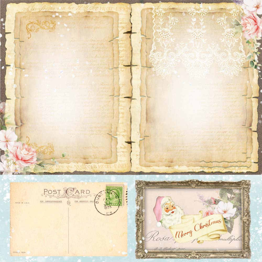 MP-61736 Holly Jolly 12x12 Winter Wishes