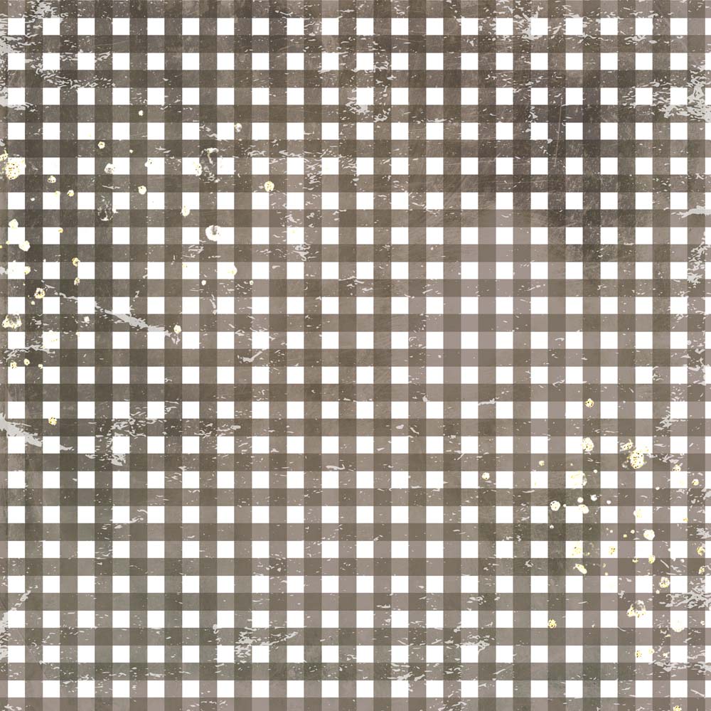 MP-61255 Gingham Love 2 12x12 Chocolate