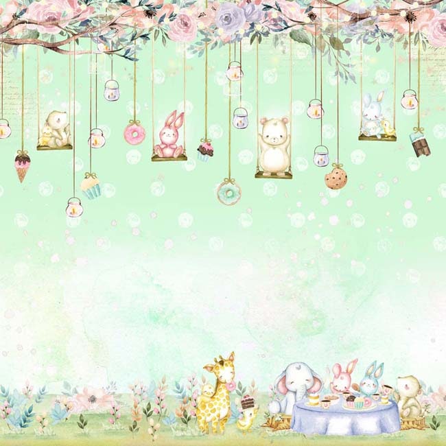 MP-60430 12x12 Dreamland Tea Party