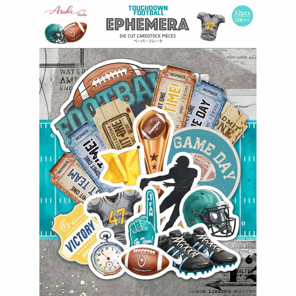 MP-61929 Touchdown Football Ephemera