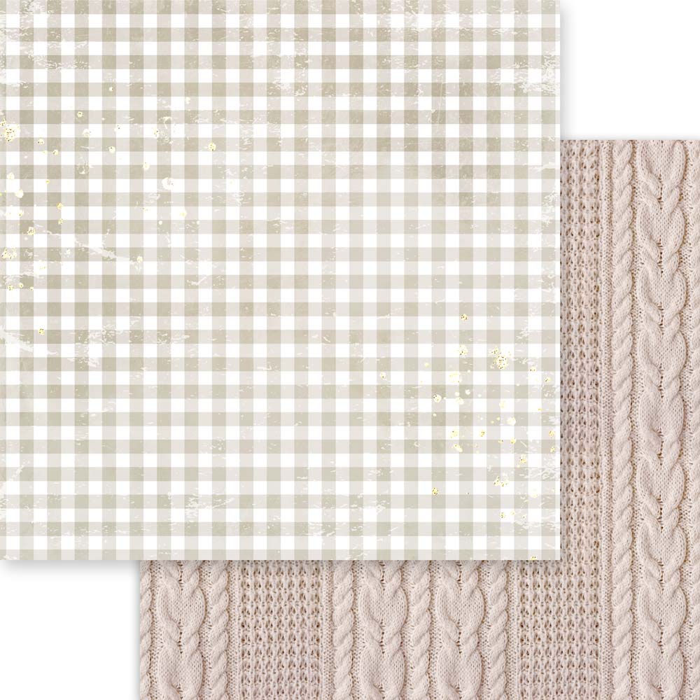 MP-61257 Gingham Love 2 12x12 Taupe