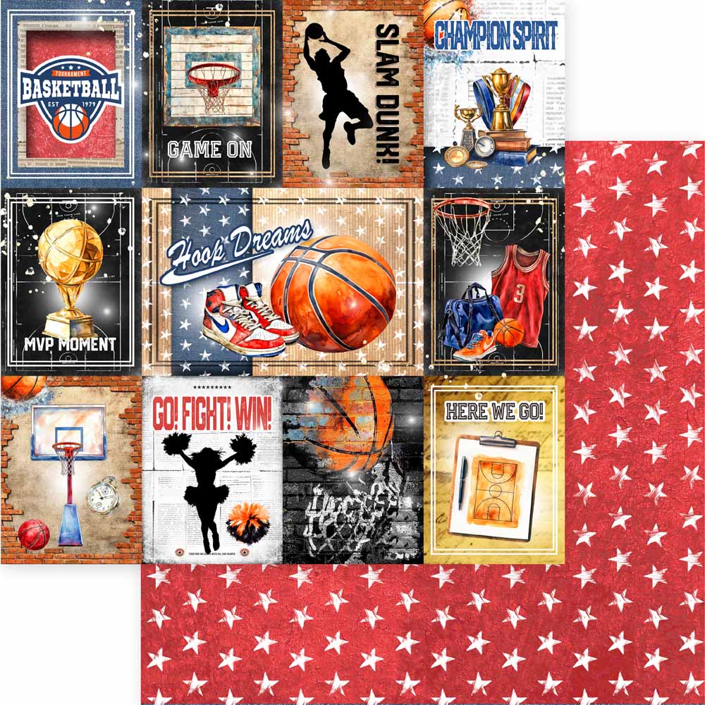 MP-61905 Basketball 12x12 Collection Pack