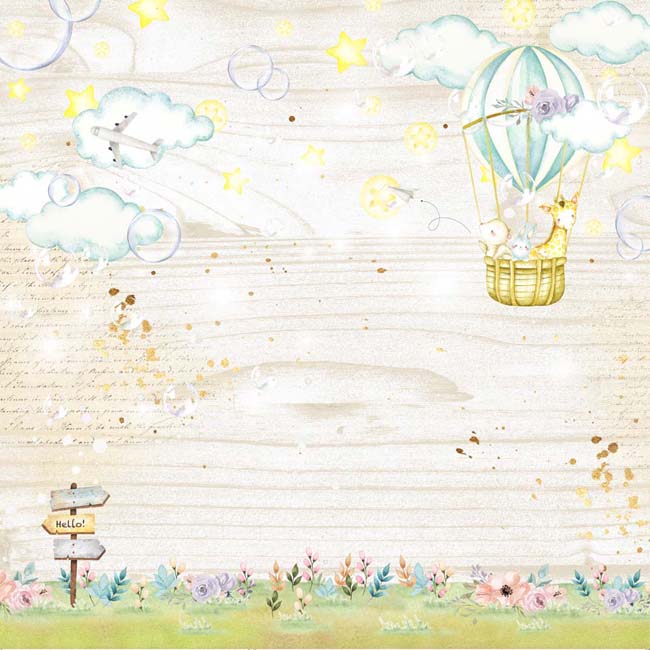 MP-60432 12x12  Dreamland  Bubbly