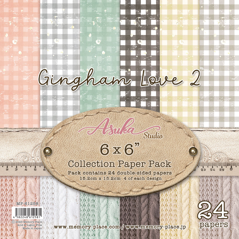 MP-61258 Gingham Love 2 6x6 Collection Pack