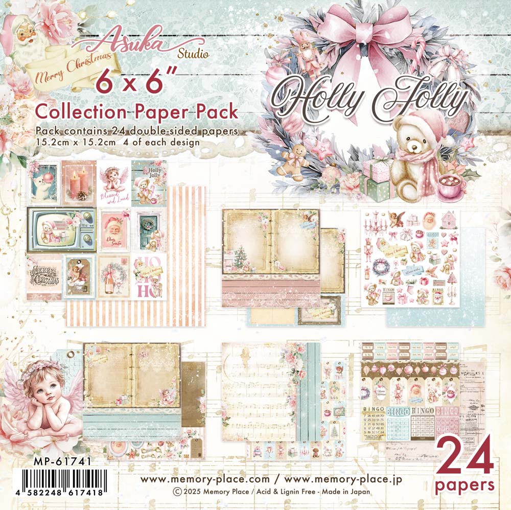 MP-61741 Holly Jolly 6x6 Collection Pack