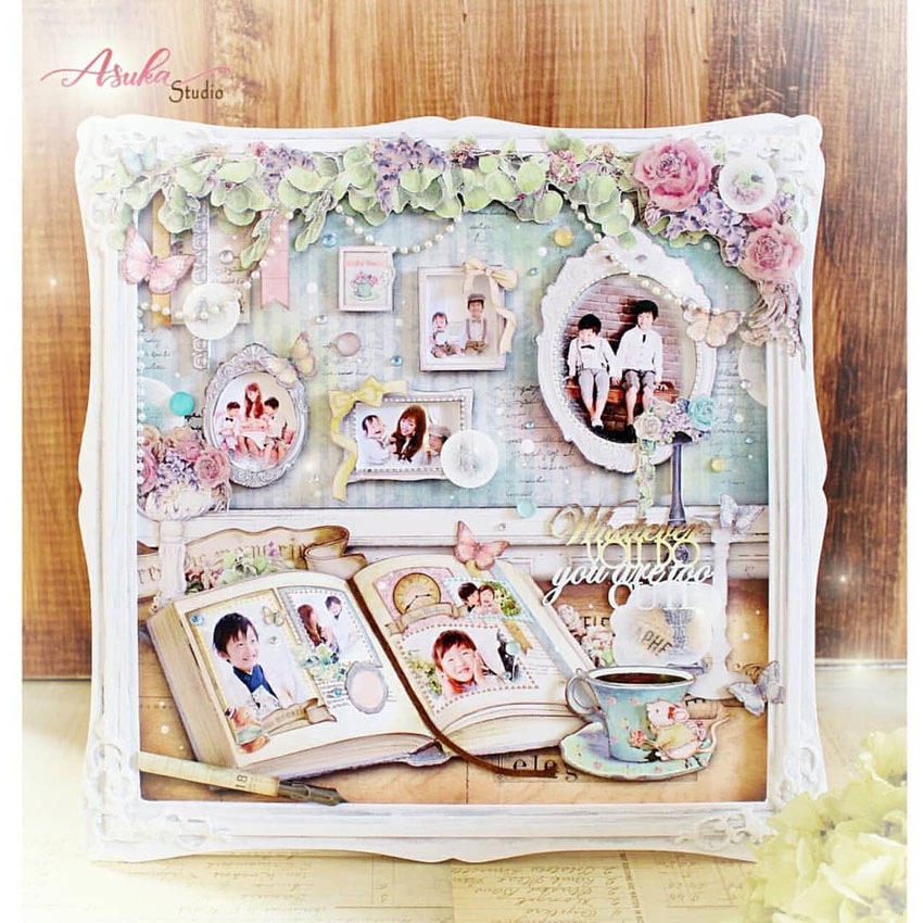 MP-61008 Classic Frame Chipboard  12x12 åץܡ